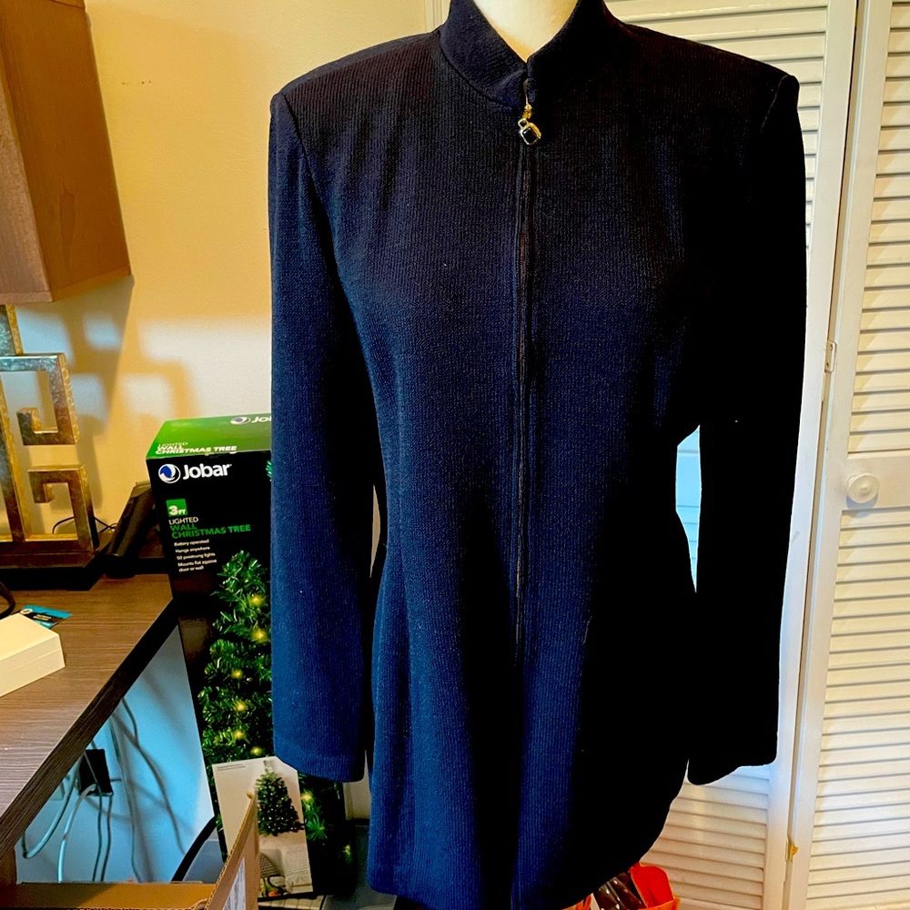 Beautiful black barely worn St. John jacket.